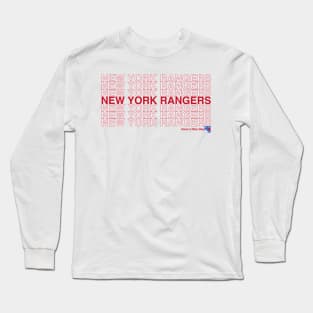 NEW YORK RANGERS THANK YOU Long Sleeve T-Shirt